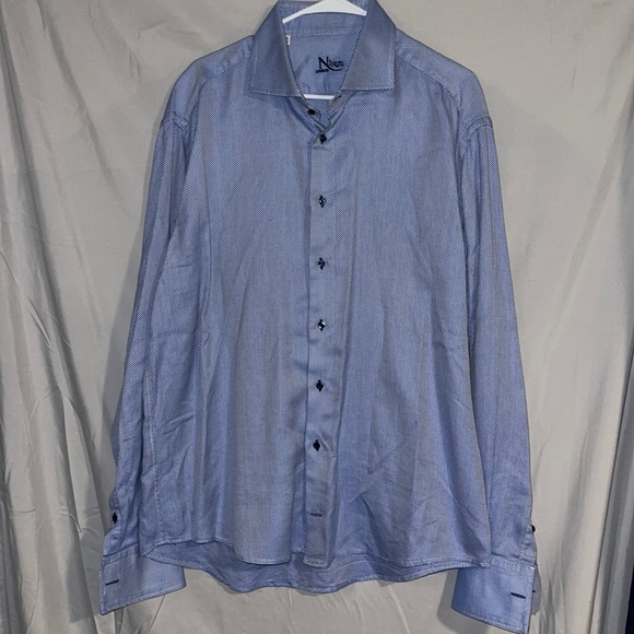 Ninos London Button Up Shirt Size 46 - Picture 1 of 3